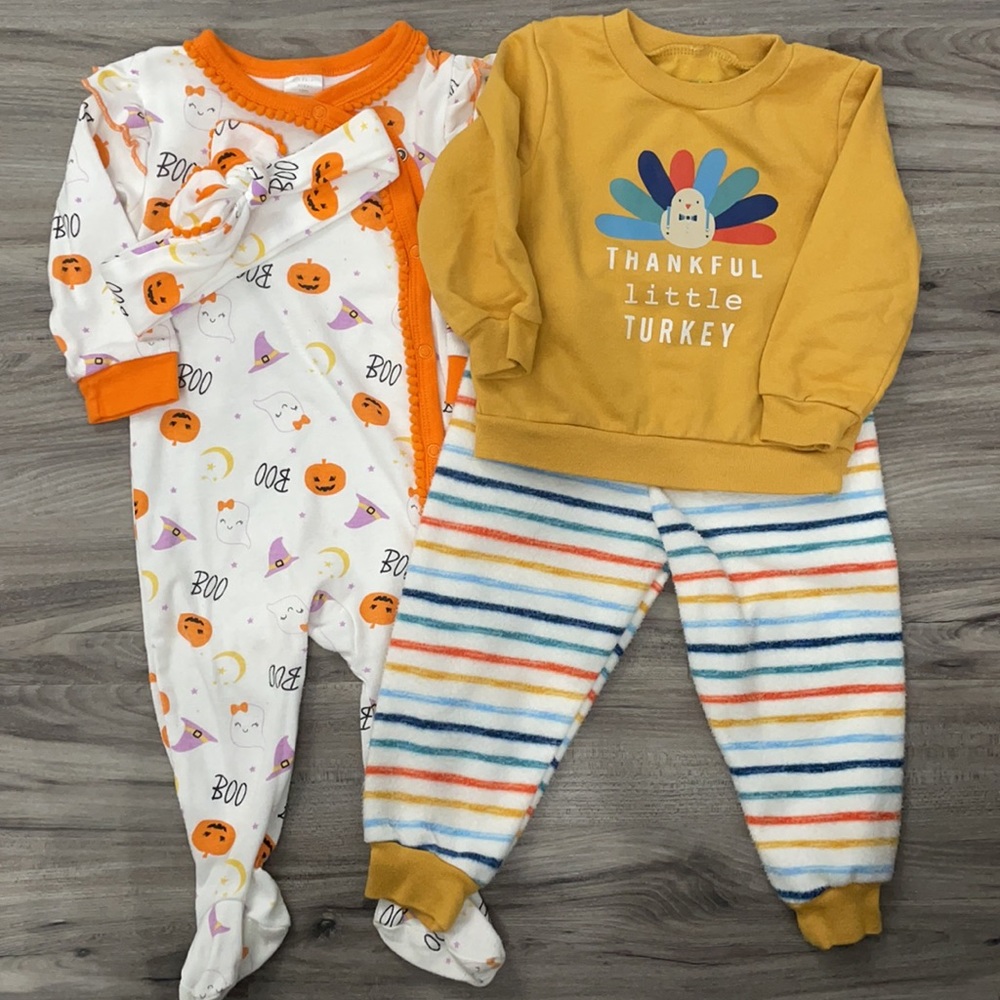 Halloween & Thanksgiving Pajamas